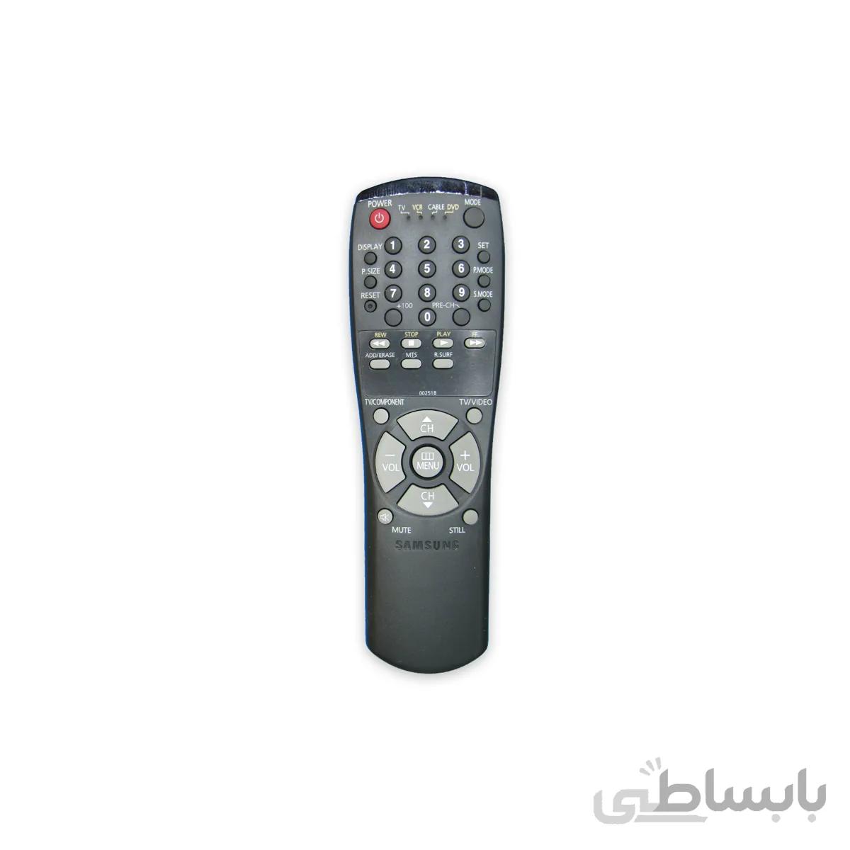 کنترل دی وی دی سامسونگ SAMSUNG DVD ضبطی همه کاره اصلی طرح 124A