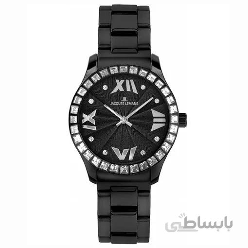 ساعت مچی زنانه / دخترانه ژاک لمن کد 1-1632E ا 1-1632E