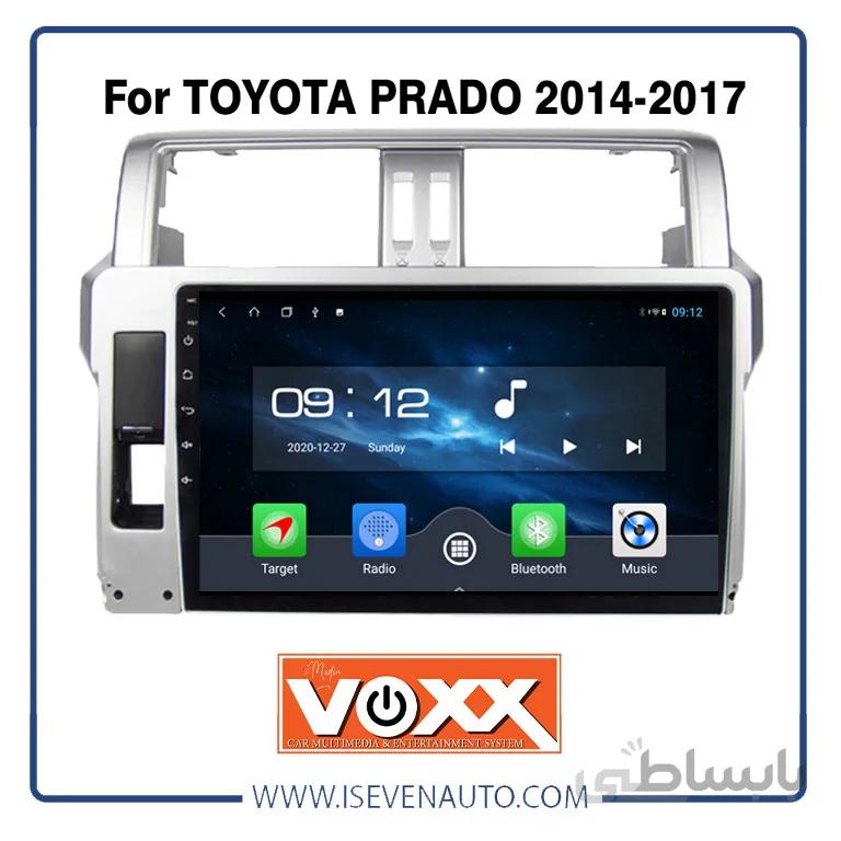 مانیتور اندروید VoxX – مدل C700Pro تویوتا – پرادو 2017-2014