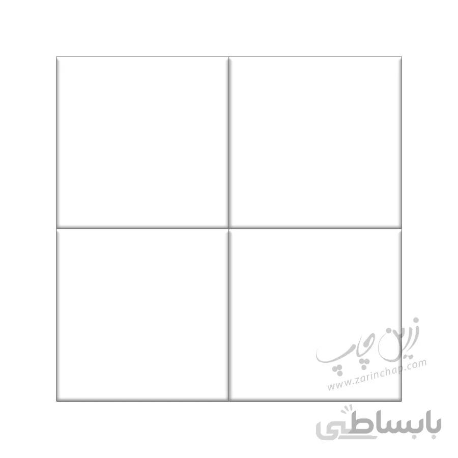 چاپ بر روی تابلو کاشی پازلی
