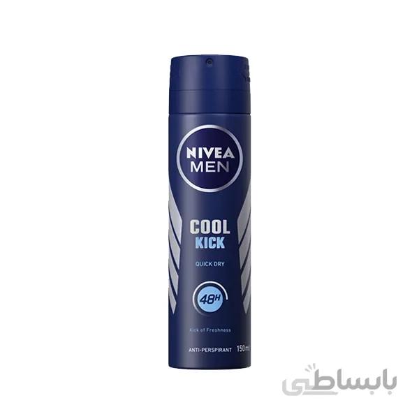 اسپری بدن ضد تعریق مردانه نیوا NIVEA مدل cool kick