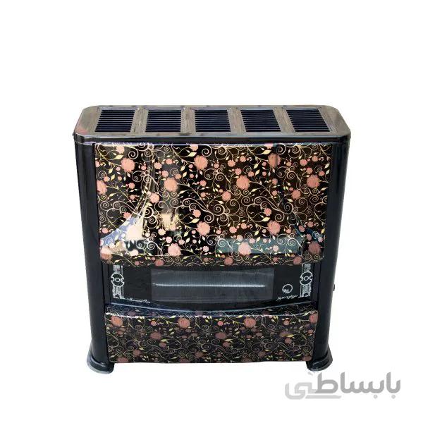 بخاری گازی ۱۰۰۰۰ مرواریدسوز طرح شومینه فروزان ا Morvarid Sooz Shargh 10000 Forozan Fireplace Gas Heater