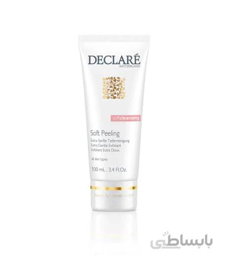لایه بردار ملایم (حافظ درخشانی و لطافت پوست)دکلرهSoft Peeling Declare