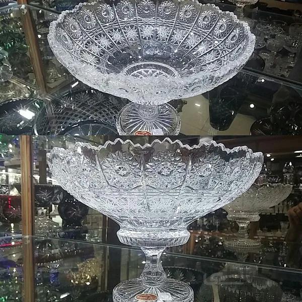 آجیل خوری پایه دار پی کی کریستال چک بوهمیا