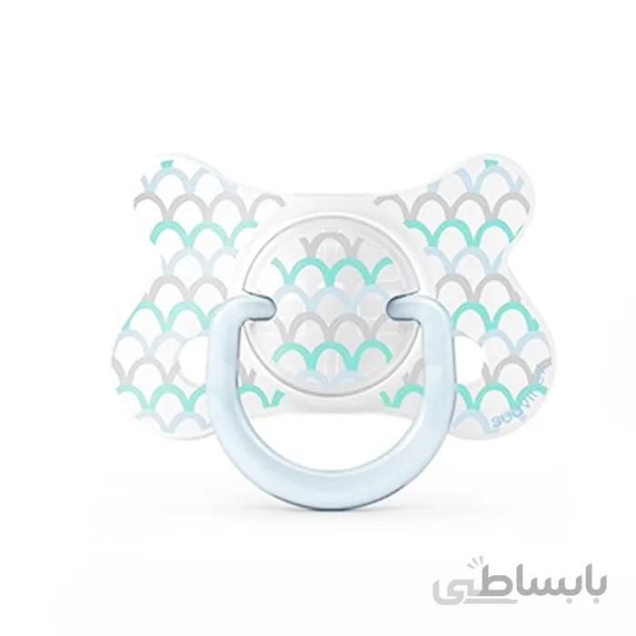 پستانک زیرصفر (2- تا 4 ماه) طرح پولکی سواوینکس (سر کج)