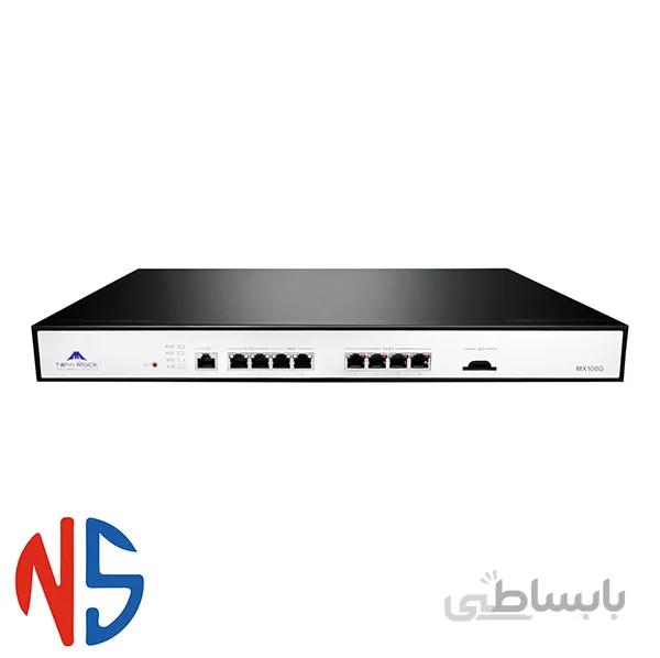 گیتوی ایوان نیوراک NEWROCK MX100G-S 4 T1/E1