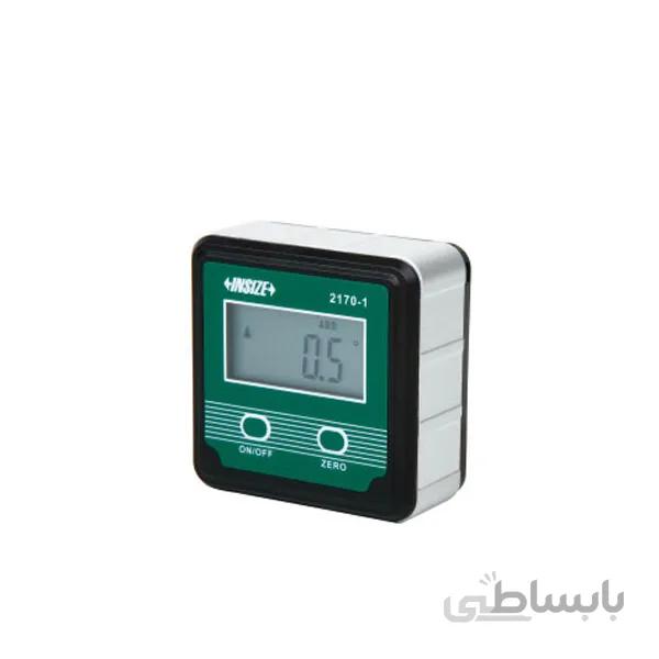 زاویه سنج و شیب سنج دیجیتال اینسایز مگنتی مدل 1-2170 ا Insize Digital Level And Protractor 2170-1