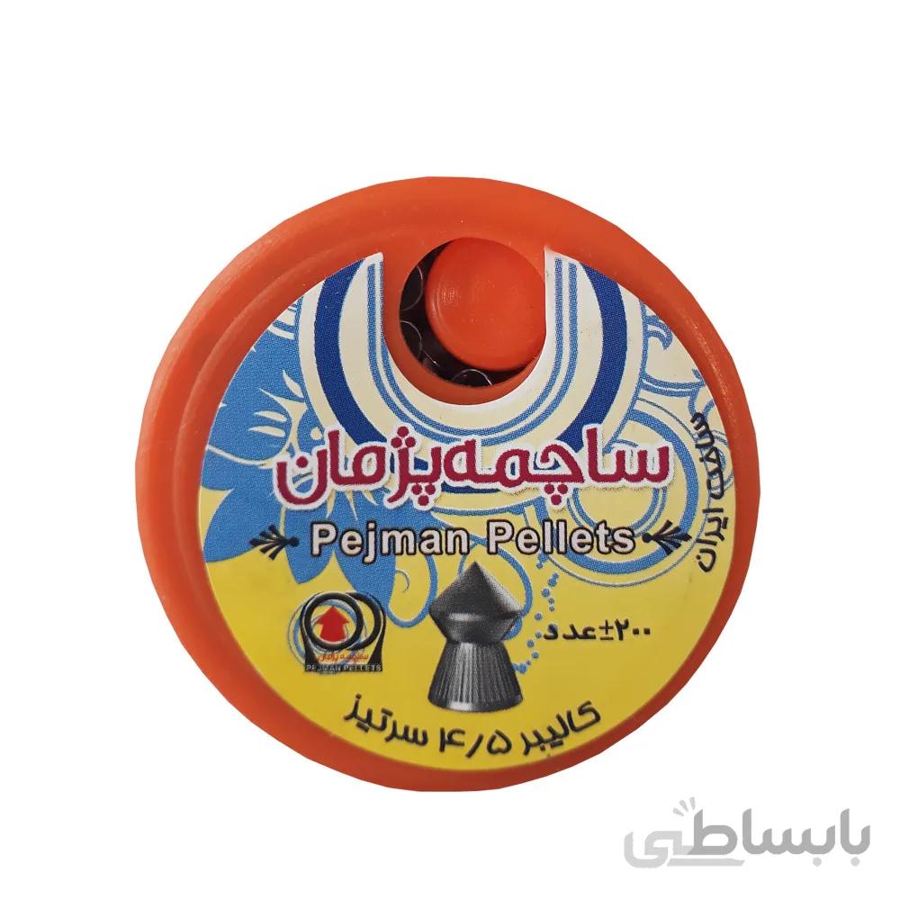 ساچمه تفنگ بادی سر تیز پژمان کالیبر 4.5
