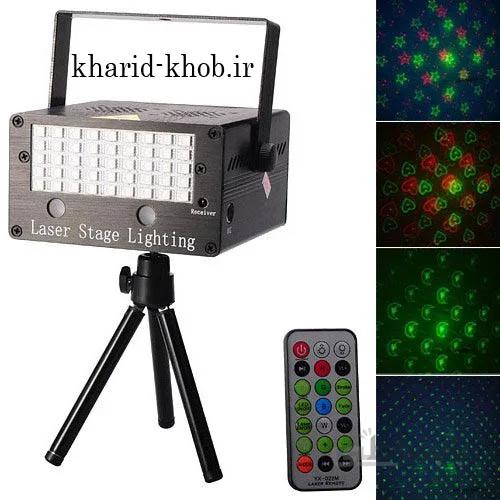 لیزر شو+رقص نور+پخش موزیک USB