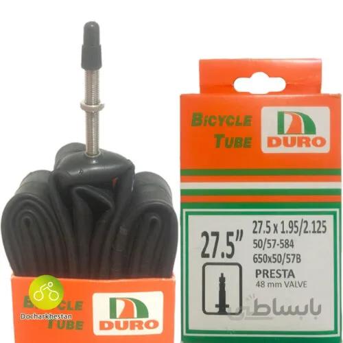 تیوپ ۲۷٫۵ دوچرخه کوهستان دورو DURO mtb tube 27.5×2.125