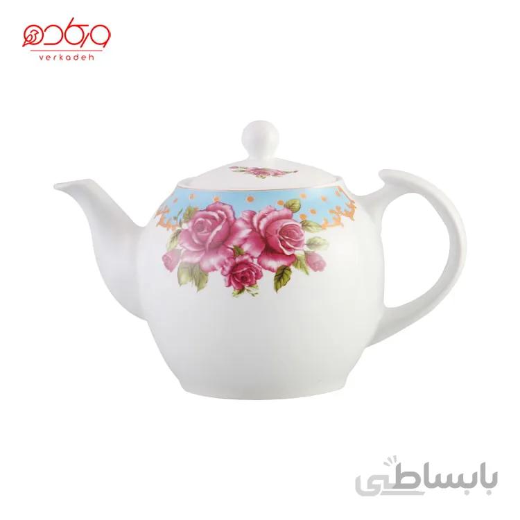 قوری چینی سحر ونوس طرح زرین سایز متوسط