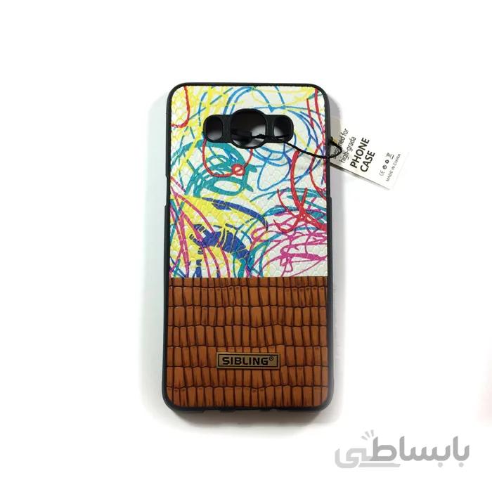 کاور Sibling طرح چرم طرحدار مناسب برای گوشی سامسونگ J510