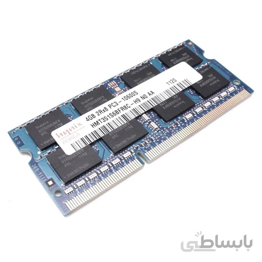 رم لپ‌تاپ 4 گیگابایت HYNIX نسل DDR3 باس 1333