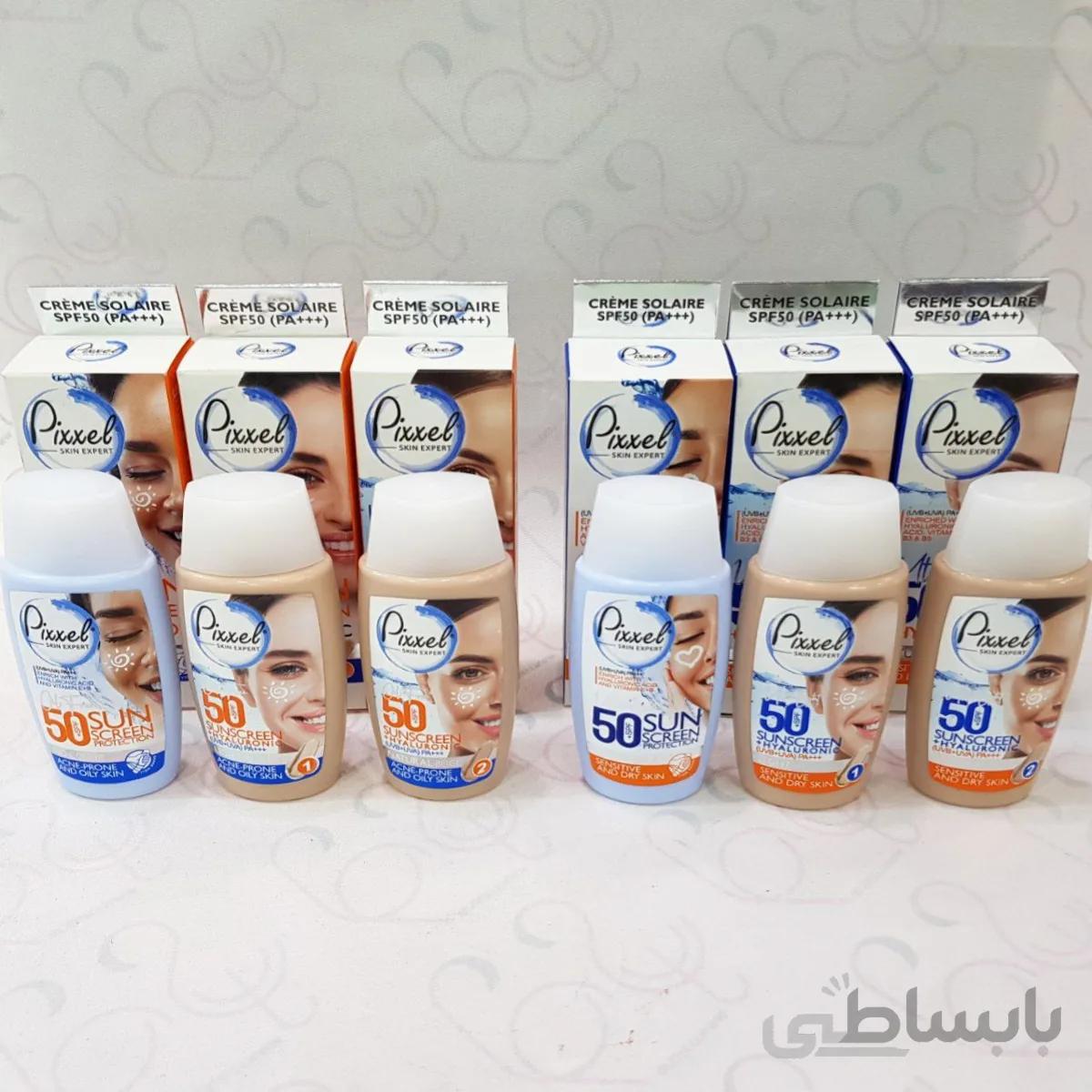 کرم ضدآفتاب پیکسل کامان COMEON مدل SPF50 حجم 50 میلی لیتر