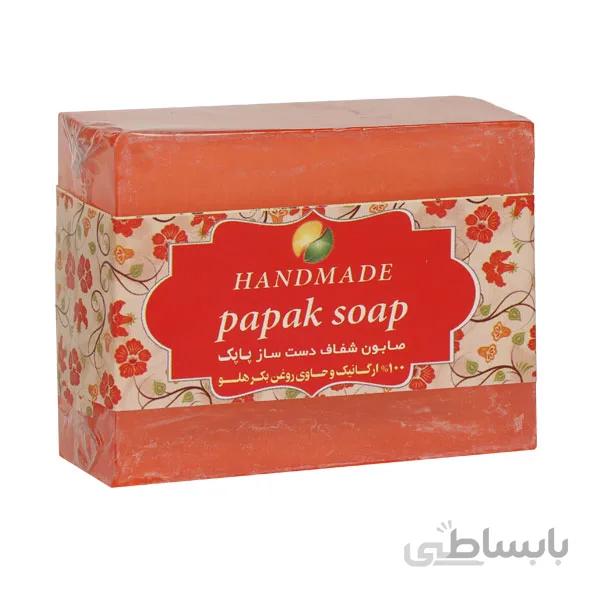 صابون گلیسیرینه روغن بکر هلو