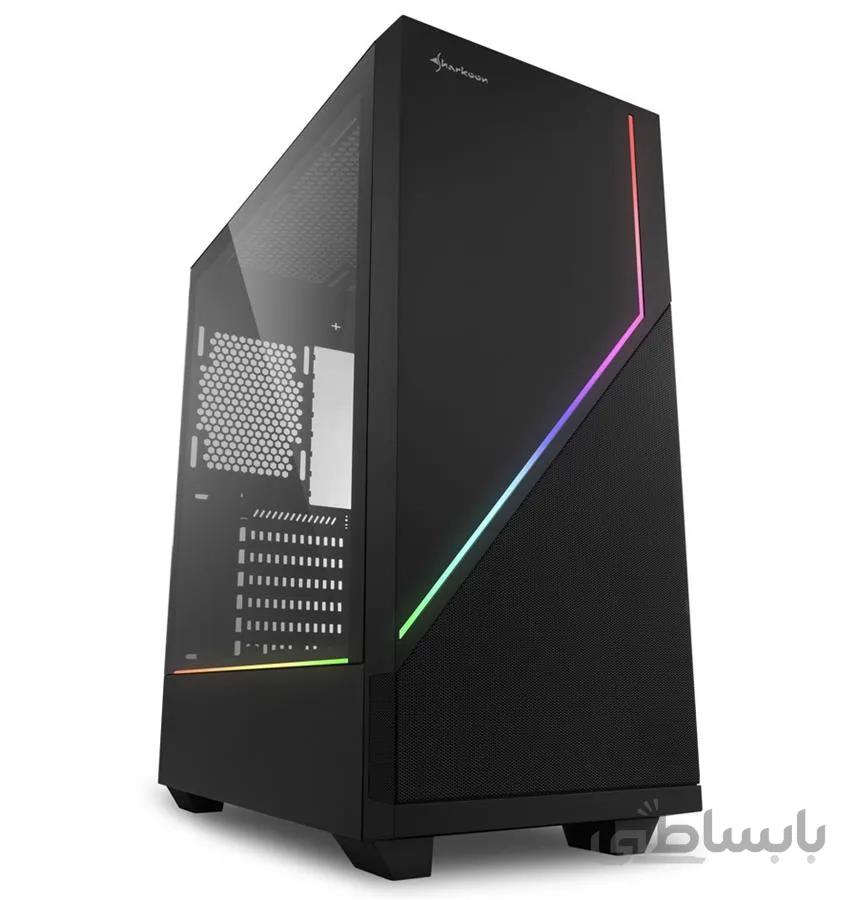 کیس شارکن مدل RGB FLOW ا Sharkoon RGB FLOW ATX Midi Tower