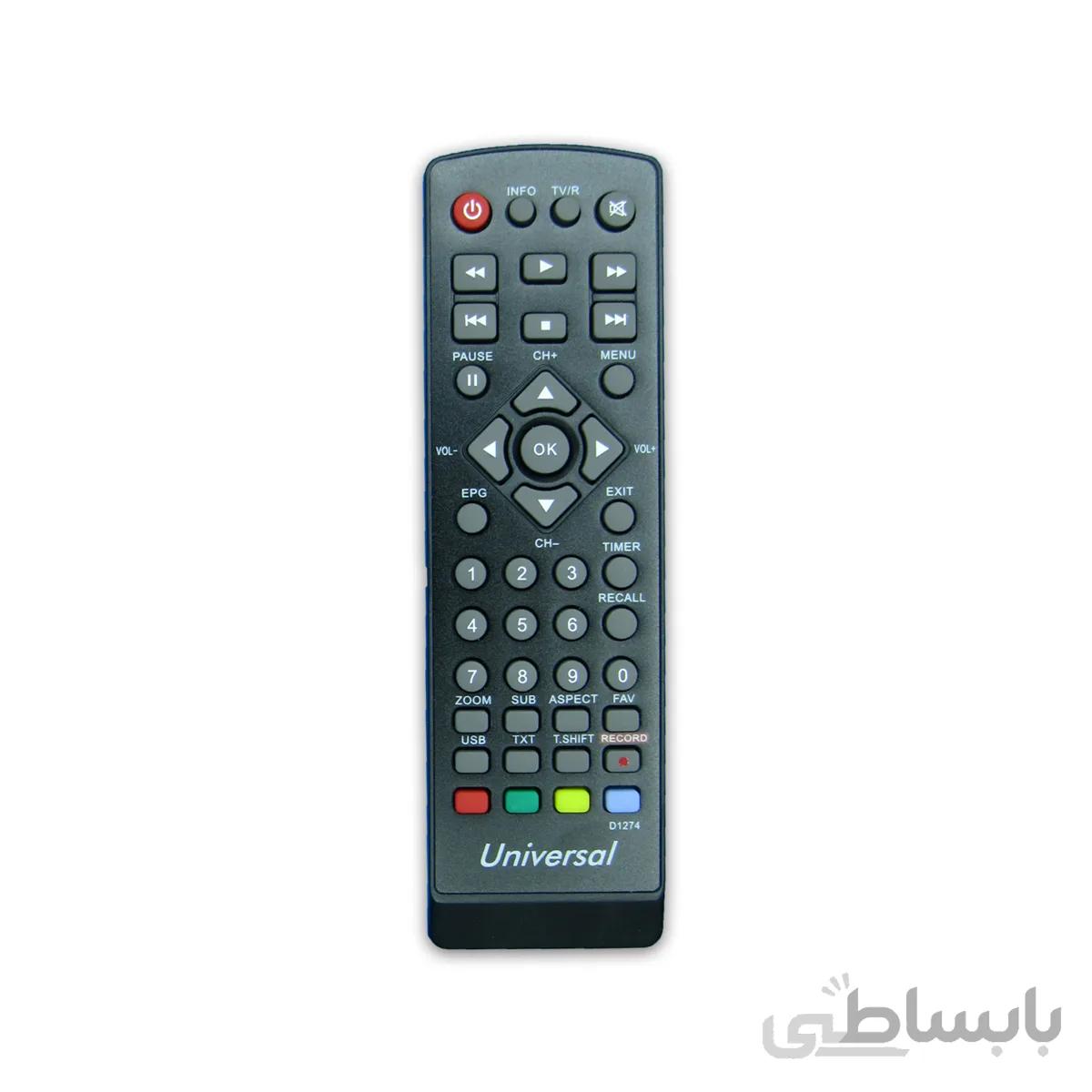کنترل گیرنده دیجیتال یونیورسال universal همه کاره مدل d1274
