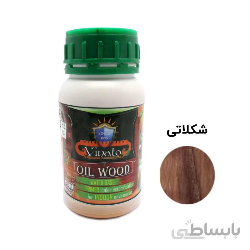 روغن چوب شکلاتی روشن ویناتو کد 396