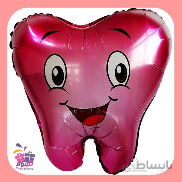 بادکنک فویلی دندون