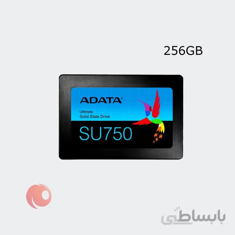 اس اس دی اینترنال ای دیتا مدل SU750 ظرفیت 256 گیگابایت ا ADATA SU750 Internal SSD Drive 256GB