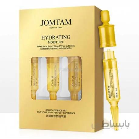 سرم مرطوب کننده صورت جومتام JOMTAM مدل هیالورنیک اسید 12 میلی لیتر