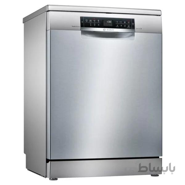 ماشین ظرفشویی بوش 13 نفره SMS67NW10Q سری 6 سفید ا Bosch SMS67NW10Q Serie 6 Standing Dishwasher