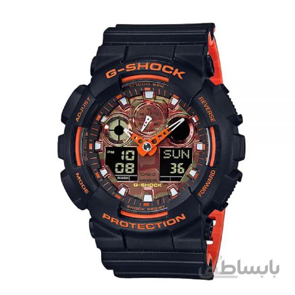 ساعت مچی مردانه کاسیو مجموعه جی شاک مدل GA-100BR-1ADR ا GA-100BR-1ADR