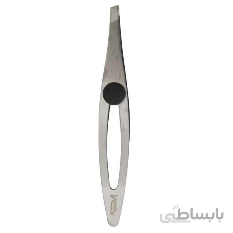 موچین ورگن مدل AC105 ا Vergen AC105 Eyebrow Tweezers