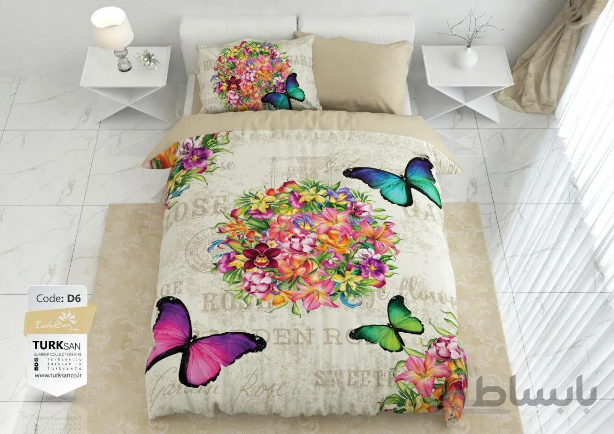سرویس خواب مدل turksan کد D6 یکنفره 4 تکه