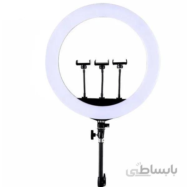 رینگ لایت مدل RL-18 به همراه سه پایه ا rl-18 ring light with stand