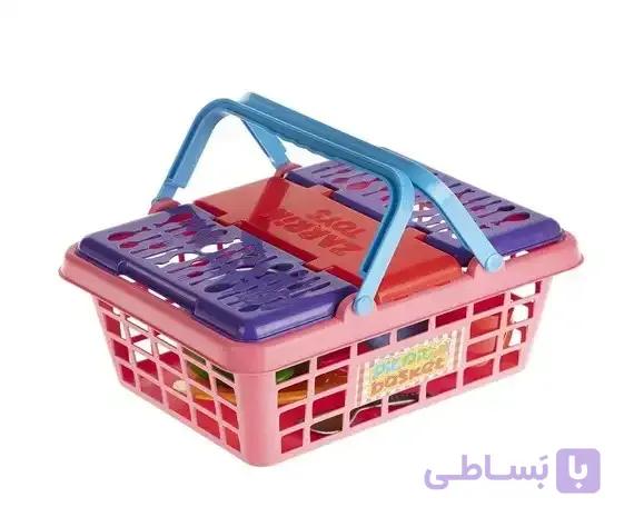 ست لوازم آشپزخانه کودک زرین تویز مدل Picnic Basket
