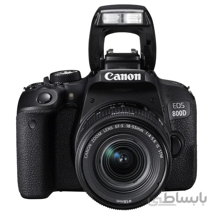 دوربین دیجیتال کانن مدل EOS 800D به همراه لنز ۱۸-۵۵ میلی متر IS STM ا Canon EOS 800D Kit 18-55mm f/4-5.6 IS STM