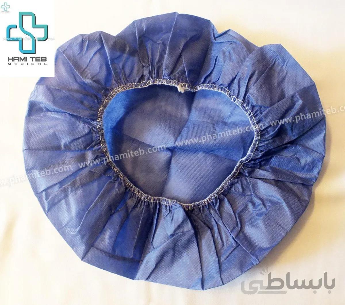 کلاه یکبار مصرف بیمار آبی