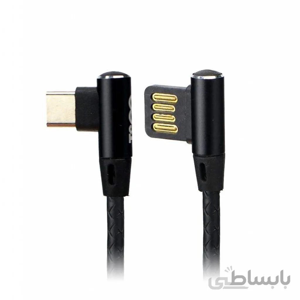 کابل تبدیل USB به USB C تسکو مدل TSCO TC MC76 طول 20 سانتی متر در بروزکالا