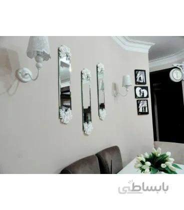 قاب آینه دکوراتیو لوکس طرح پاپیون