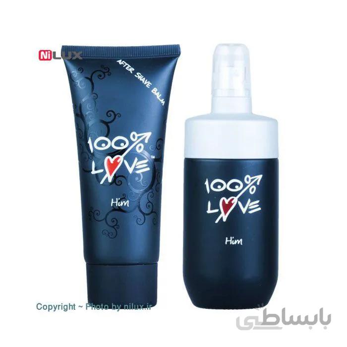 ادو تویلت مردانه سکرت کالکشن مدل love حجم 75 میلی لیتر به همراه افتر شیو