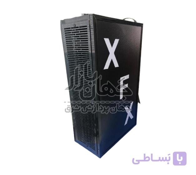 کیس ریگ ماینینگ با چهار کارت گرافیک rx580 8gig xfx