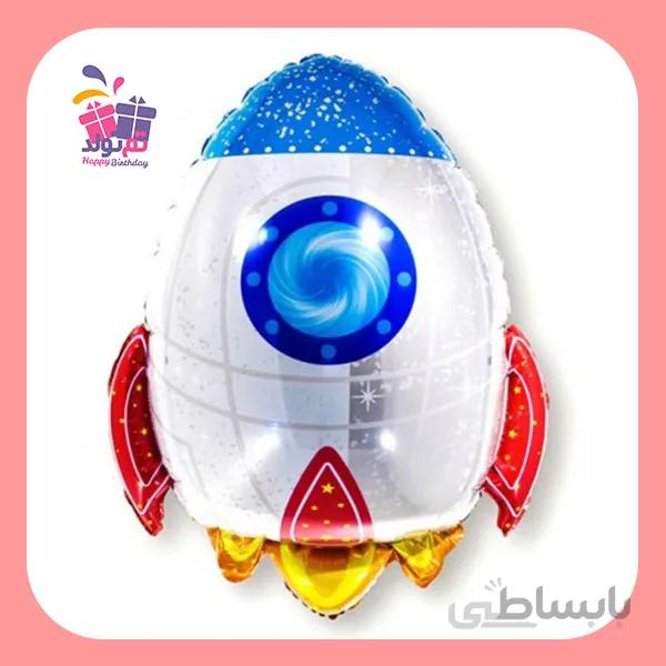 بادکنک فویلی موشک