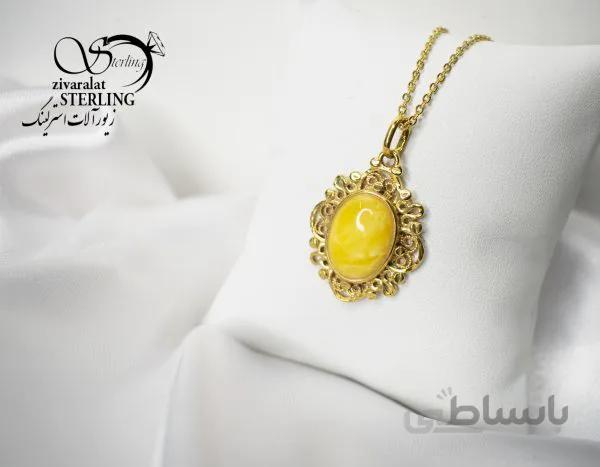 گردنبند زنانه طرح شرف الشمس