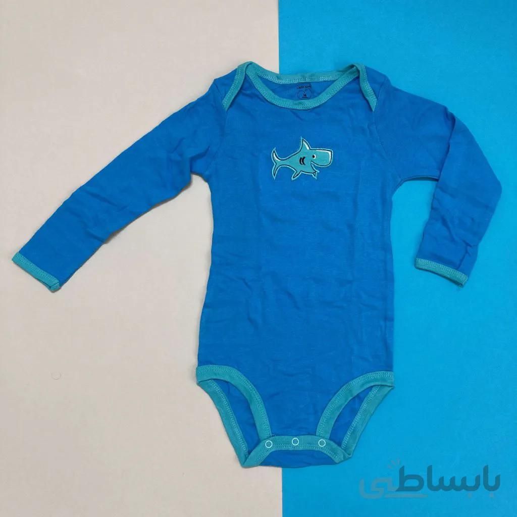 بادی آستین بلند نوزادی پسرانه کارترزلاو کد 1660