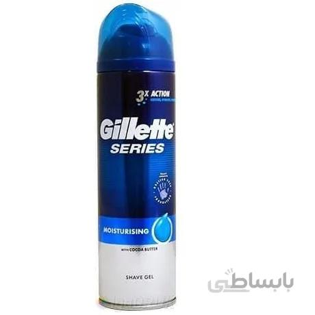 ژل اصلاح ژیلت Gillette مدل MOISTURISING 3X ACTION