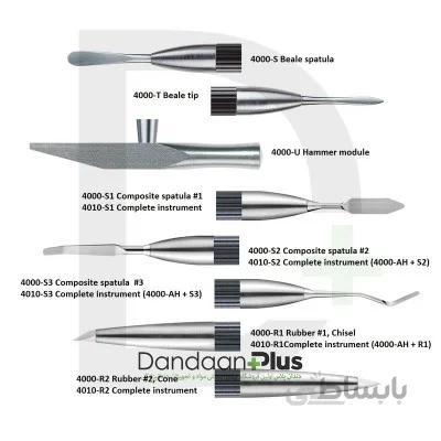 قلم کامپوزیت Smile Line - Composite Instrument Spatula/Rubber