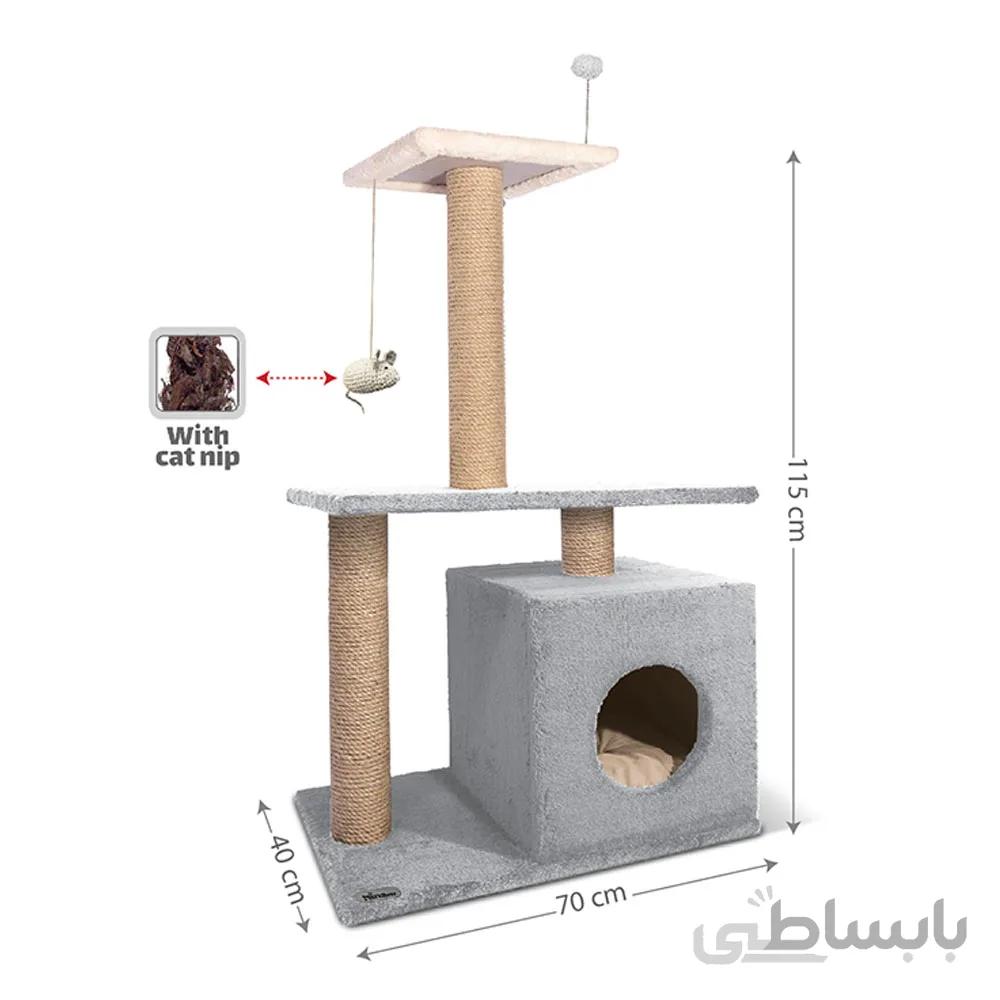 درخت گربه سه طبقه نیناپت کد V ا Ninapet Cat Tree Code V