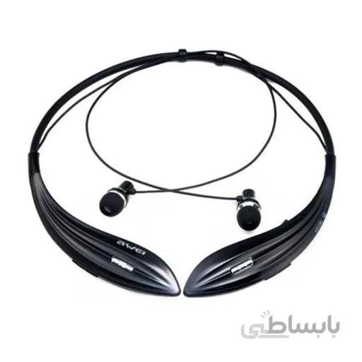 هندزفری دور گردن بی سیم Awei مدل A810 ا Awei A810BL Wireless Neck Band Stylish Bluetooth Headset