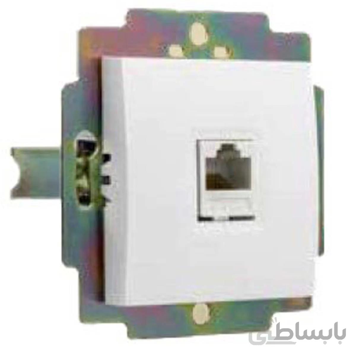 مکانیزم و صفحه پورت شبکه پارت الکتریک مدل آذین ا Mechanism and screen Network port Part Electric Azin model