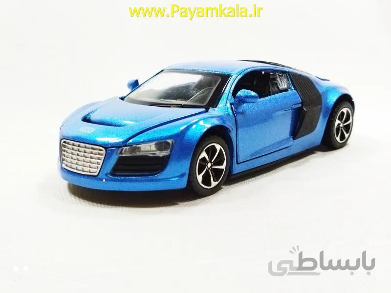ماشین اسباب بازی آئودی (AUDI BY MINIAUTO) آبی