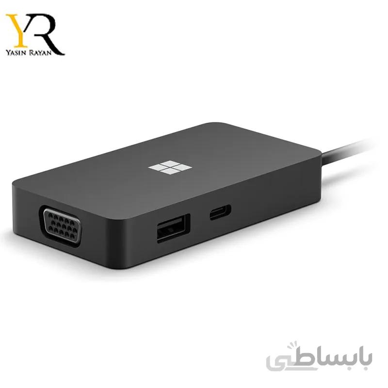 مبدل چندگانه مایکروسافت سرفیس ا Microsoft Surface USB-C Travel Hub 1E4-00001