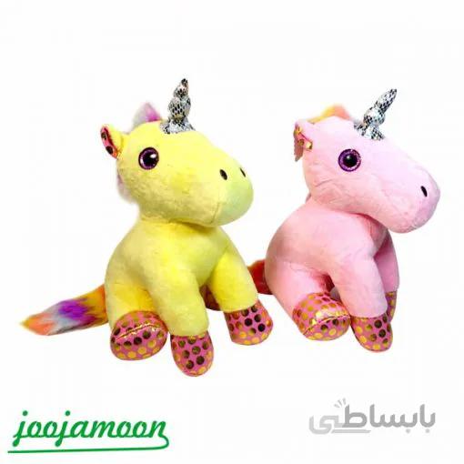 عروسک اسب تک شاخ نشسته1