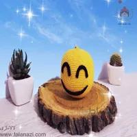 عروسک بافتنی آویز ایموجی ( کد 90006 )