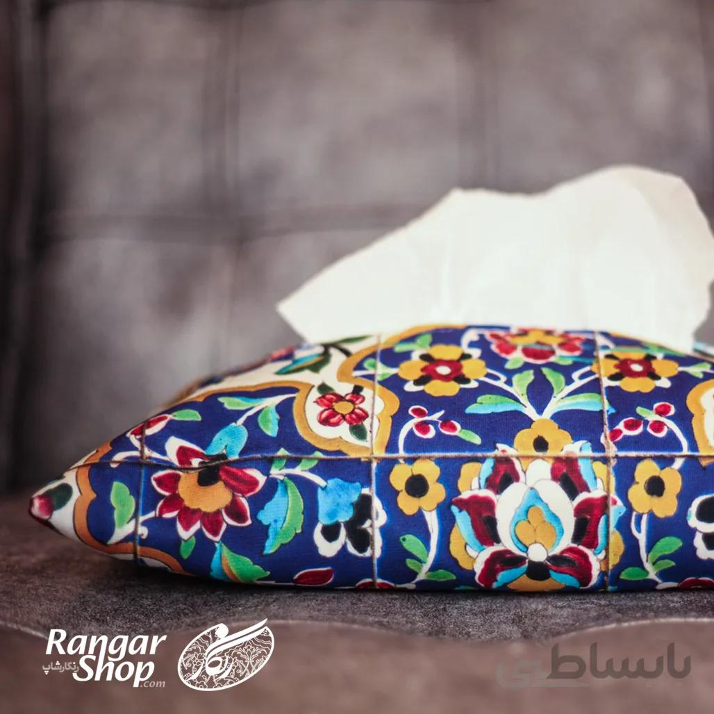 جادستمال کاغذی طرح کاشی